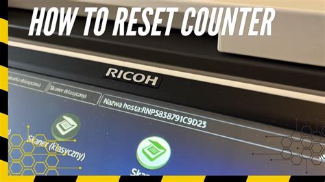 ricoh reset mode